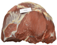 Bio-Schale & Bio-Rose (Nuss)